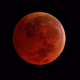 Una de las superlunas de sangre de los últimos años